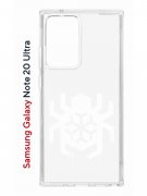 Чехол-накладка Samsung Galaxy Note 20 Ultra (588944) Kruche PRINT Лого Северный Паук 2