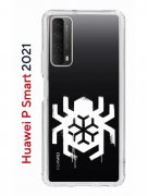 Чехол-накладка Huawei P Smart 2021 (594564) Kruche PRINT Лого Северный Паук 2