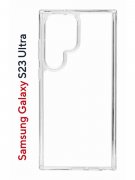 Чехол-накладка Samsung Galaxy S23 Ultra (638515) Kruche PRINT Лого Северный Паук 2