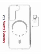 Чехол-накладка Samsung Galaxy S22 (638522) Kruche PRINT Лого Северный Паук 2