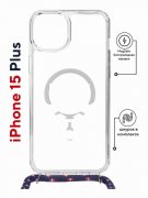 Чехол-накладка Apple iPhone 15 Plus (641579) Kruche PRINT Лого Северный Паук 2