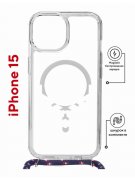Чехол-накладка Apple iPhone 15 (641581) Kruche PRINT Лого Северный Паук 2