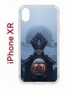 Чехол-накладка Apple iPhone XR (580656) Kruche PRINT Мара 2