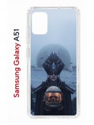 Чехол-накладка Samsung Galaxy A51 (582691) Kruche PRINT Мара 2