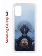Чехол-накладка Samsung Galaxy A41 (587678) Kruche PRINT Мара 2