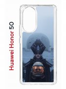 Чехол-накладка Huawei Honor 50 (610635) Kruche PRINT Мара 2