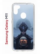 Чехол-накладка Samsung Galaxy M11 (588927) Kruche PRINT Мара 2