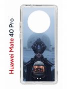 Чехол-накладка Huawei Mate 40 Pro (593961) Kruche PRINT Мара 2