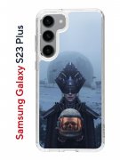 Чехол-накладка Samsung Galaxy S23 Plus (638514) Kruche PRINT Мара 2