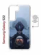 Чехол-накладка Samsung Galaxy S22 (638522) Kruche PRINT Мара 2