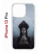 Чехол-накладка Apple iPhone 13 Pro (606543) Kruche PRINT Мара