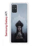 Чехол-накладка Samsung Galaxy A71 (582679) Kruche PRINT Мара