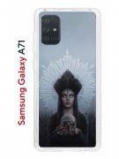 Чехол-накладка Samsung Galaxy A71 (582679) Kruche PRINT Мара