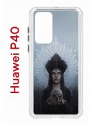 Чехол-накладка Huawei P40 (583862) Kruche PRINT Мара