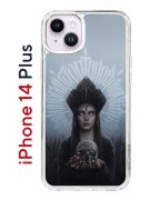 Чехол-накладка Apple iPhone 14 Plus (625954) Kruche PRINT Мара