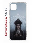 Чехол-накладка Samsung Galaxy A22 5G (625952) Kruche PRINT Мара