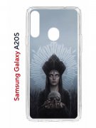 Чехол-накладка Samsung Galaxy A20S (588937) Kruche PRINT Мара