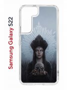Чехол-накладка Samsung Galaxy S22 Kruche Print Мара