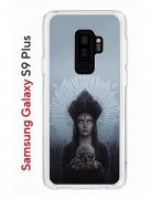 Чехол-накладка Samsung Galaxy S9 Plus (591403) Kruche PRINT Мара