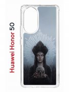 Чехол-накладка Huawei Honor 50 (610635) Kruche PRINT Мара