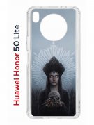 Чехол-накладка Huawei Honor 50 Lite (610636) Kruche PRINT Мара