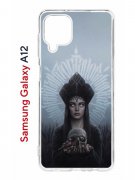 Чехол-накладка Samsung Galaxy A12 (608589) Kruche PRINT Мара