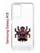 Чехол-накладка Samsung Galaxy A13 (630896) Kruche PRINT Зубков Паук