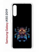 Чехол-накладка Samsung Galaxy A50 2019 (583850) Kruche PRINT Зубков Паук 2