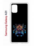 Чехол-накладка Samsung Galaxy A31 (587679) Kruche PRINT Зубков Паук 2