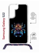 Чехол-накладка Samsung Galaxy S22 (638524) Kruche PRINT Зубков Паук 2