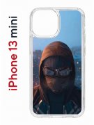 Чехол-накладка Apple iPhone 13 mini (606541) Kruche PRINT Северный Паук