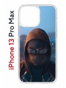 Чехол-накладка Apple iPhone 13 Pro Max (606544) Kruche PRINT Северный Паук