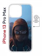 Чехол-накладка Apple iPhone 13 Pro Max (610637) Kruche PRINT Северный Паук