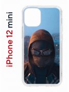 Чехол-накладка Apple iPhone 12 mini (588924) Kruche PRINT Северный Паук