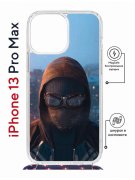 Чехол-накладка Apple iPhone 13 Pro Max (610628) Kruche PRINT Северный Паук