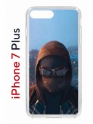 Чехол-накладка Apple iPhone 7 Plus (580664) Kruche PRINT Северный Паук