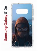 Чехол-накладка Samsung Galaxy S10e (580660) Kruche PRINT Северный Паук
