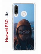 Чехол-накладка Huawei P30 Lite (585137) Kruche PRINT Северный Паук