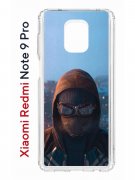 Чехол-накладка Xiaomi Redmi Note 9 Pro  (588932) Kruche PRINT Северный Паук