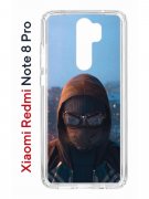 Чехол-накладка Xiaomi Redmi Note 8 Pro (585138) Kruche PRINT Северный Паук