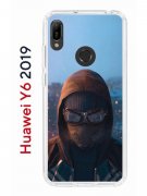 Чехол-накладка Huawei Y6 2019 (580675) Kruche PRINT Северный Паук