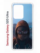 Чехол-накладка Samsung Galaxy S20 Ultra (582689) Kruche PRINT Северный Паук