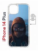 Чехол-накладка Apple iPhone 14 Plus (625965) Kruche PRINT Северный Паук