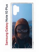Чехол-накладка Samsung Galaxy Note 10+ (580678) Kruche PRINT Северный Паук