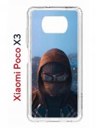 Чехол-накладка Xiaomi Poco X3/Poco X3 Pro/Poco X3 NFC Kruche Print Северный Паук