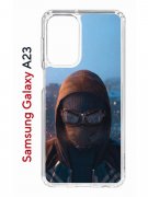 Чехол-накладка Samsung Galaxy A23 (630893) Kruche PRINT Северный Паук