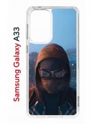 Чехол-накладка Samsung Galaxy A33 (630895) Kruche PRINT Северный Паук