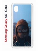 Чехол-накладка Samsung Galaxy A01 Core (593952) Kruche PRINT Северный Паук