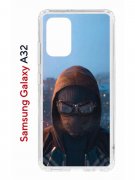 Чехол-накладка Samsung Galaxy A32 4G (598888) Kruche PRINT Северный Паук