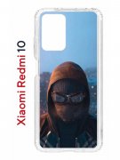 Чехол-накладка Xiaomi Redmi 10 (612846) Kruche PRINT Северный Паук